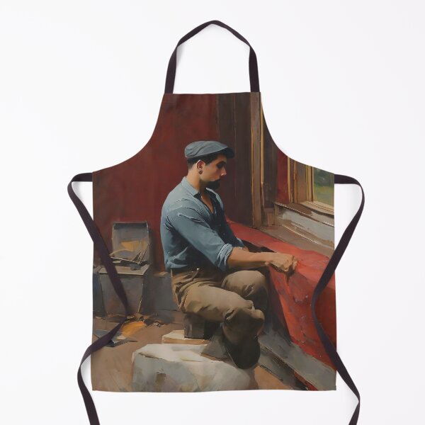 Item preview, Young concentrated construction worker designed and sold by MoodyFrames.
