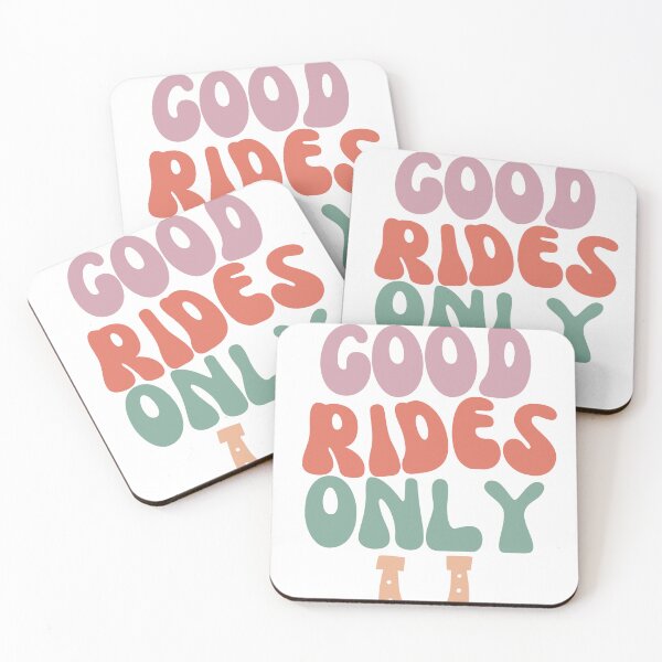 Item preview, Good Rides/Vibes Only designed and sold by DesignByRoseCo.