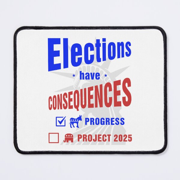 Item preview, Elections Shape the Future: Progress vs. Project 2025 designed and sold by ProtestDonald.