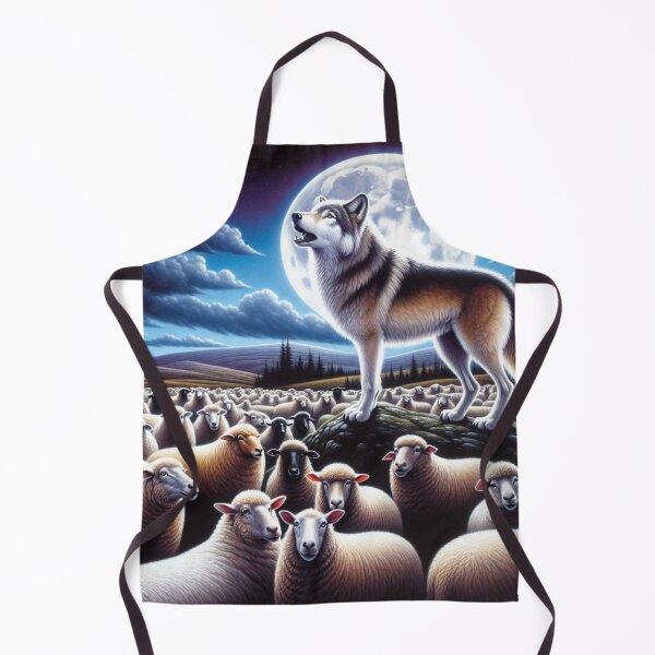 Item preview, Lone Wolf Among the Flock designed and sold by majidi1.