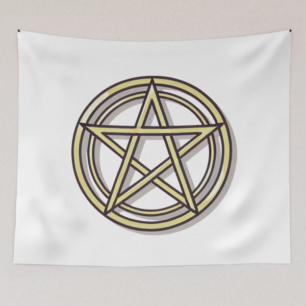 Item preview, Pentacle Pentagram Magic Tarot Element Star Hex Symbol designed and sold by kylmllr101684.