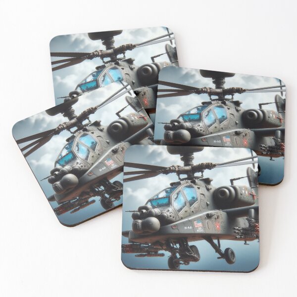 Item preview, AH-64 Apache Print in color designed and sold by SkywardTreasure.