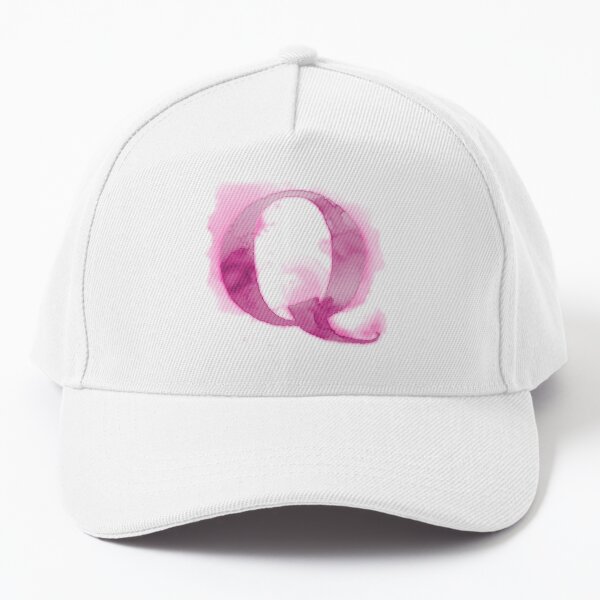 WATERCOLOR LETTERS Q Baseball Cap