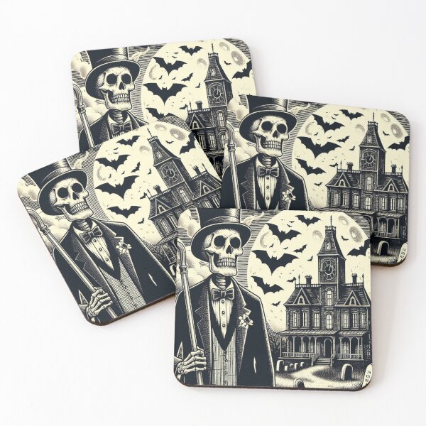 Item preview, Vintage Halloween Skeleton 8 designed and sold by harwoodkp.