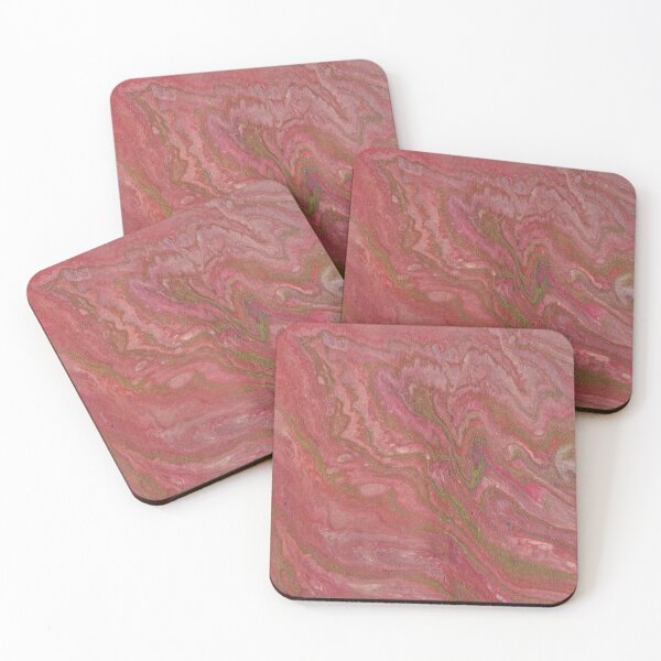 Item preview, Vein Red and Gold Ribbons Abstract designed and sold by Doug  Siegel.