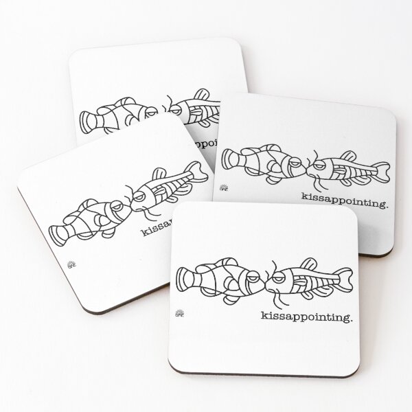 Item preview, Kissappointing - black print designed and sold by Global Rainbow Engineers.