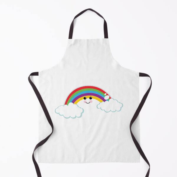 Item preview, Happy cute rainbow, kawaii rainbow, weather designed and sold by esullivan.