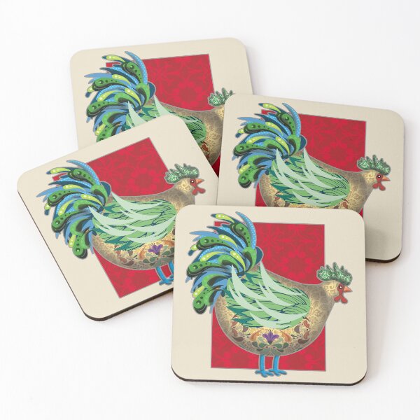 Item preview, Rooster, chicken, chick, mexican rooster, farm designed and sold by fashionlabrador.
