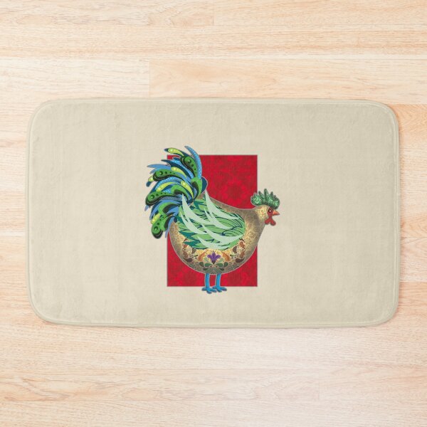 Item preview, Rooster, chicken, chick, mexican rooster, farm designed and sold by fashionlabrador.