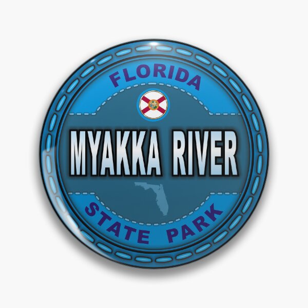 Item preview, Myakka River Florida State Park stitching effect designed and sold by studioss76.