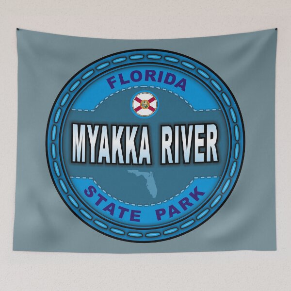 Item preview, Myakka River Florida State Park stitching effect designed and sold by studioss76.