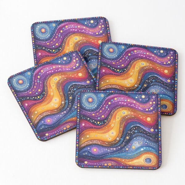 Item preview, Aboriginal Art Print - Dot Painting designed and sold by ArtbyEricG.