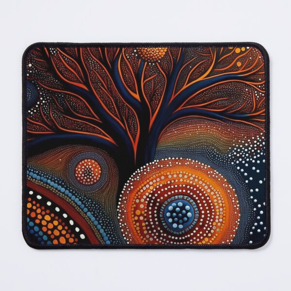 Item preview, Aboriginal Art Print - Dot Painting designed and sold by ArtbyEricG.