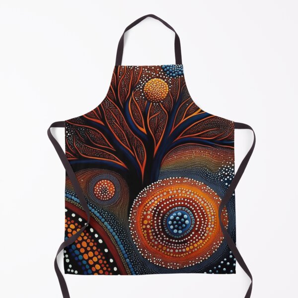 Item preview, Aboriginal Art Print - Dot Painting designed and sold by ArtbyEricG.