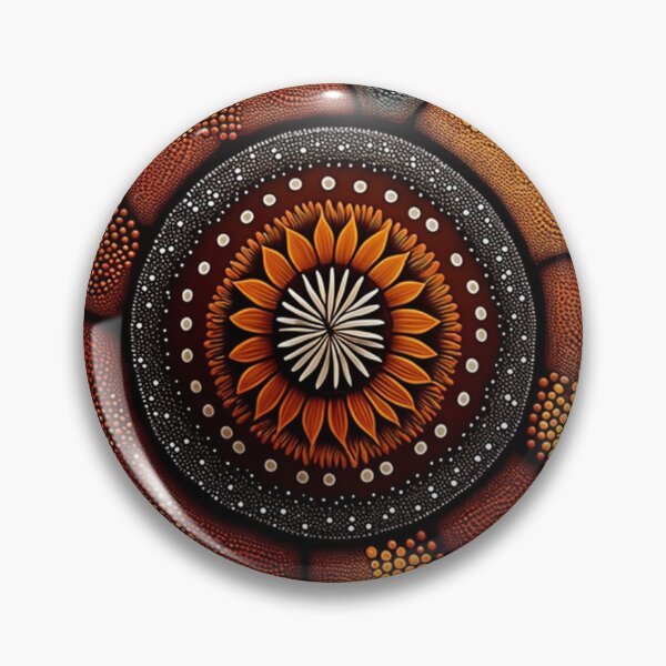 Item preview, Aboriginal Art Print - Dot Painting designed and sold by ArtbyEricG.