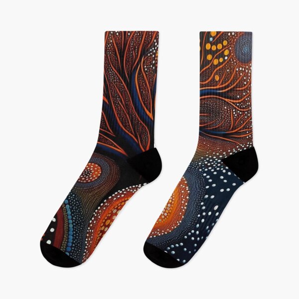 Item preview, Aboriginal Art Print - Dot Painting designed and sold by ArtbyEricG.