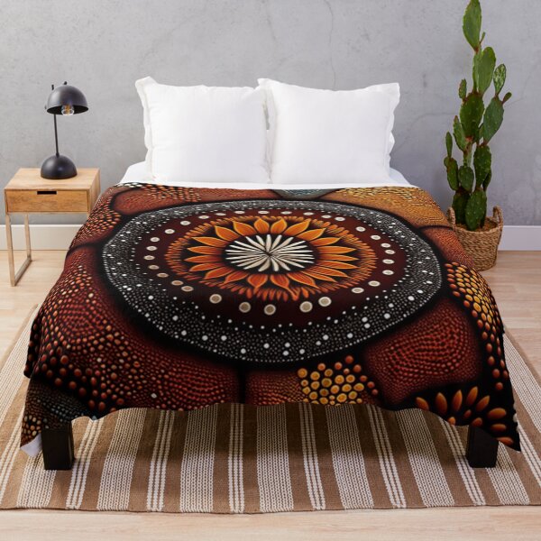Item preview, Aboriginal Art Print - Dot Painting designed and sold by ArtbyEricG.