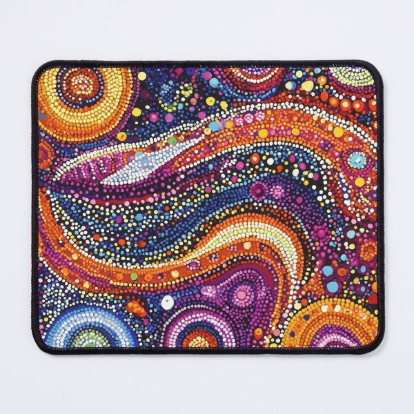 Item preview, Aboriginal Art Print - Dot Painting designed and sold by ArtbyEricG.
