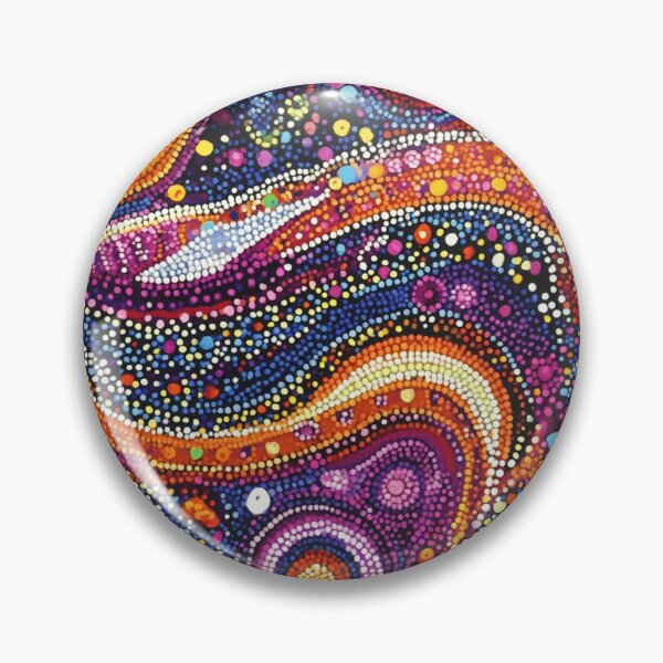 Item preview, Aboriginal Art Print - Dot Painting designed and sold by ArtbyEricG.