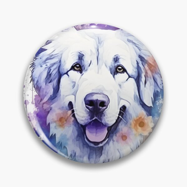 Item preview, Great Pyrenees | Colorful Watercolor Design #5 designed and sold by MatsurexDesigns.