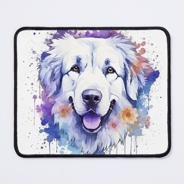 Item preview, Great Pyrenees | Colorful Watercolor Design #5 designed and sold by MatsurexDesigns.