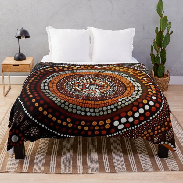 Item preview, Aboriginal Art Print - Dot Painting designed and sold by ArtbyEricG.