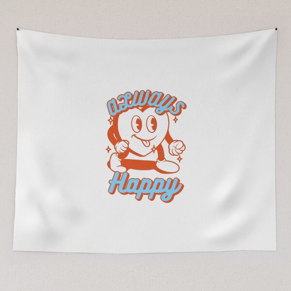 Item preview, Always Happy T-shirt designed and sold by Akira-closet.