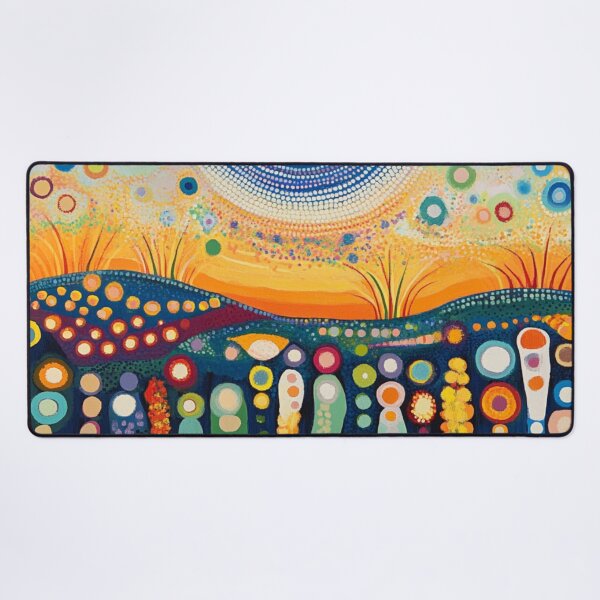 Item preview, Aboriginal Art Print - Dot Painting designed and sold by ArtbyEricG.