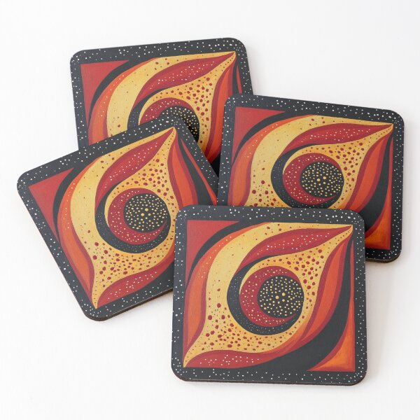 Item preview, Aboriginal Art Print - Dot Painting designed and sold by ArtbyEricG.