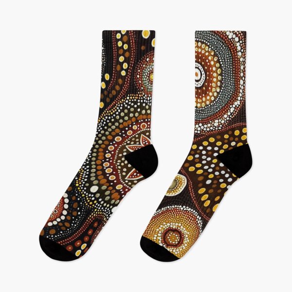 Item preview, Aboriginal Art Print - Dot Painting designed and sold by ArtbyEricG.