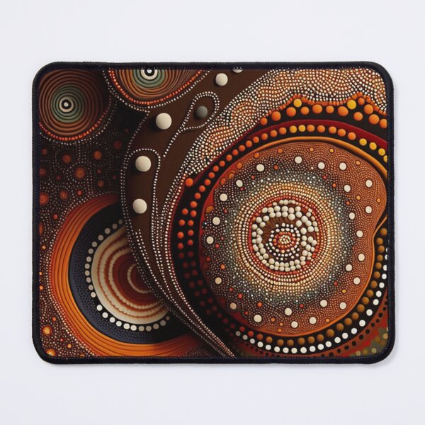 Item preview, Aboriginal Art Print - Dot Painting designed and sold by ArtbyEricG.