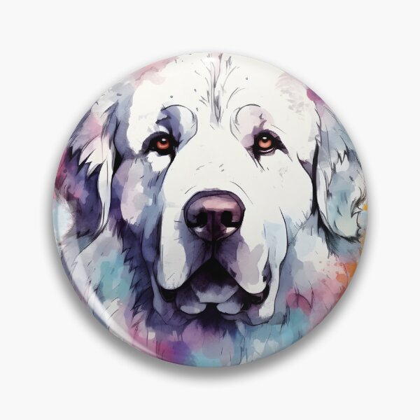 Item preview, Great Pyrenees | Colorful Watercolor Design #6 designed and sold by MatsurexDesigns.