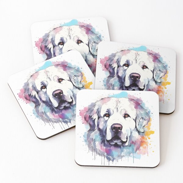 Item preview, Great Pyrenees | Colorful Watercolor Design #6 designed and sold by MatsurexDesigns.