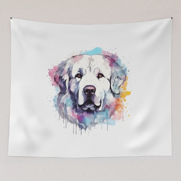 Item preview, Great Pyrenees | Colorful Watercolor Design #6 designed and sold by MatsurexDesigns.