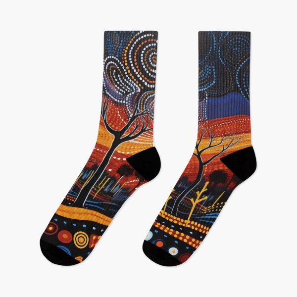 Item preview, Aboriginal Art Print - Dot Painting designed and sold by ArtbyEricG.