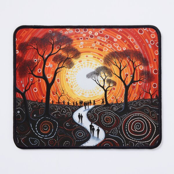 Item preview, Aboriginal Art Print - Dot Painting designed and sold by ArtbyEricG.