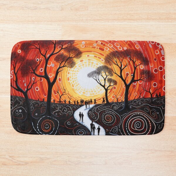 Item preview, Aboriginal Art Print - Dot Painting designed and sold by ArtbyEricG.