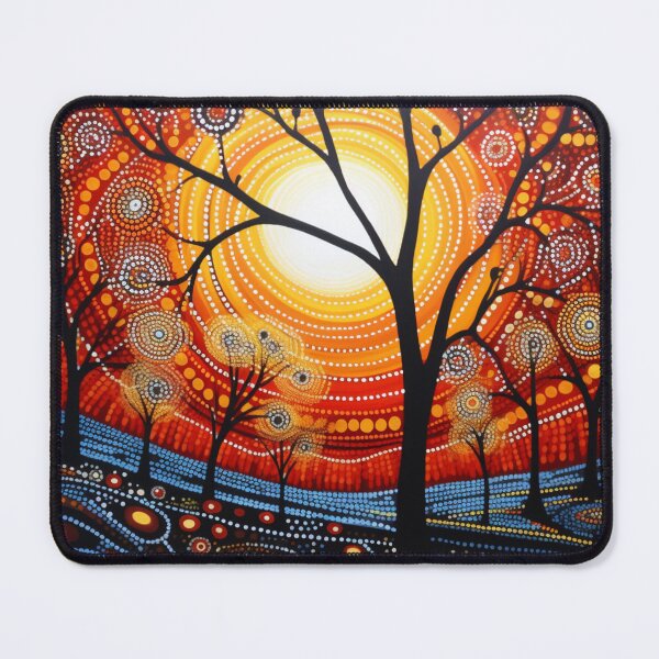Item preview, Aboriginal Art Print - Dot Painting designed and sold by ArtbyEricG.