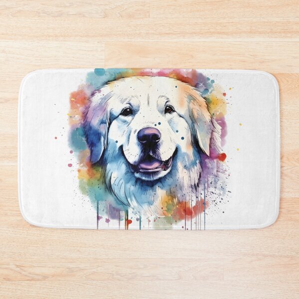 Item preview, Great Pyrenees | Colorful Watercolor Design #8 designed and sold by MatsurexDesigns.