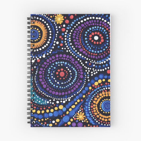 Item preview, Aboriginal Art Print - Dot Painting designed and sold by ArtbyEricG.