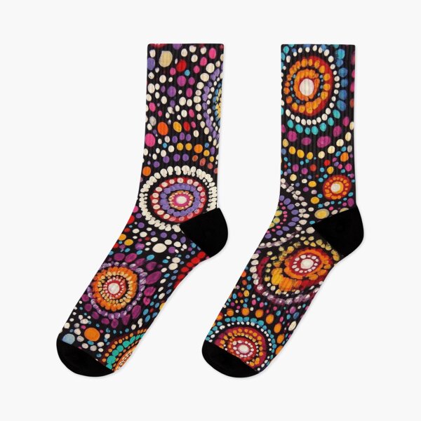 Item preview, Aboriginal Art Print - Dot Painting designed and sold by ArtbyEricG.