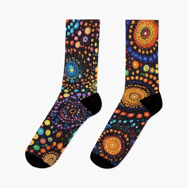 Item preview, Aboriginal Art Print - Dot Painting designed and sold by ArtbyEricG.