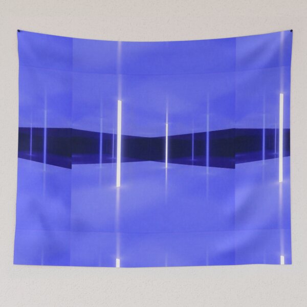 Item preview, Gradient Dynamic Blue Lines Background designed and sold by hjian8219.