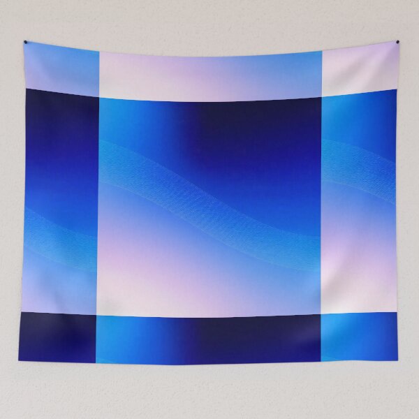 Item preview, Gradient Dynamic Blue Lines Background designed and sold by hjian8219.