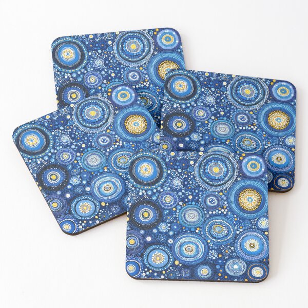 Item preview, Aboriginal Art Print - Dot Painting designed and sold by ArtbyEricG.