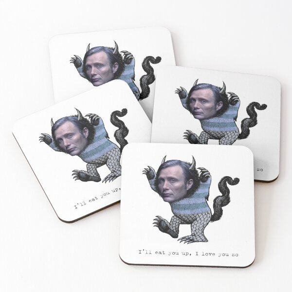 Item preview, I'll eat you up, I love you so - Where the Wild Things Are x Hannibal v1 designed and sold by  C O F I N .