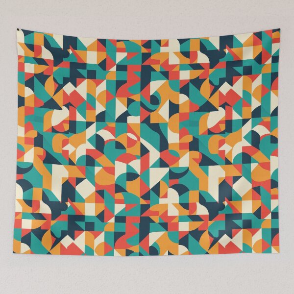 Item preview, Flat Geometric Background designed and sold by hjian8219.