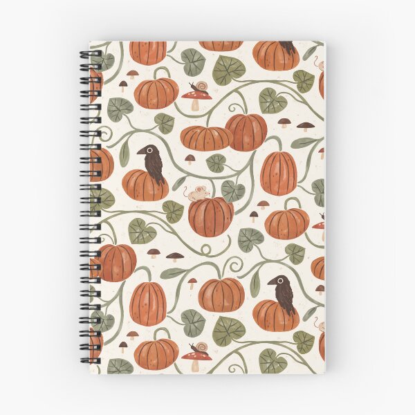Item preview, Gouache Pumpkin Patch designed and sold by ohjessmarie.