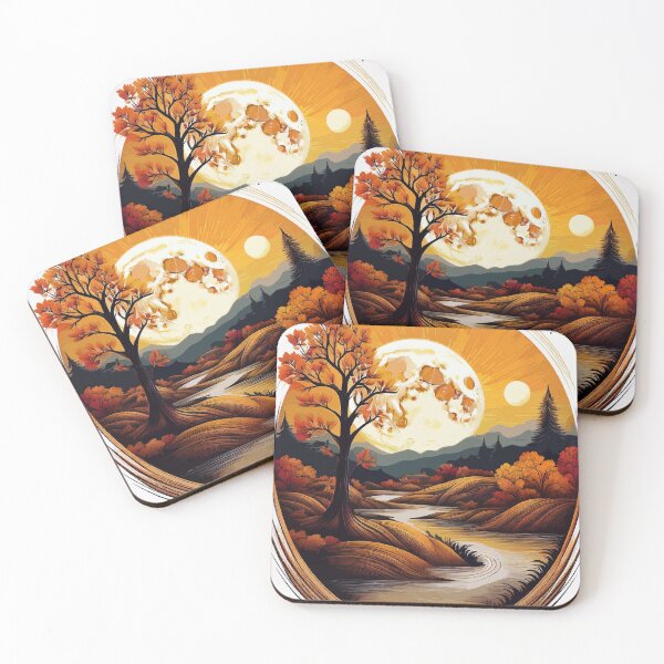 Item preview, Lunar Abundance: Harvest Moon designed and sold by bb-15artstudio.