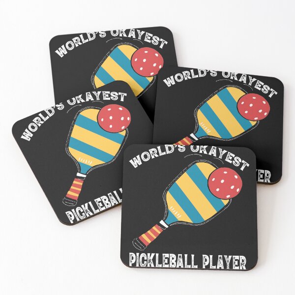 Item preview, World's Okayest Pickleball Player - Xmas Halloween  designed and sold by Smix Pixels.